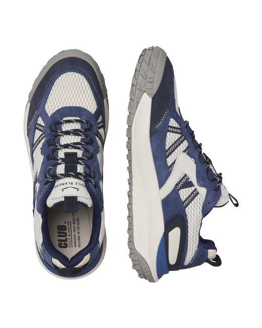Voile Blanche Blue Sneakers for men