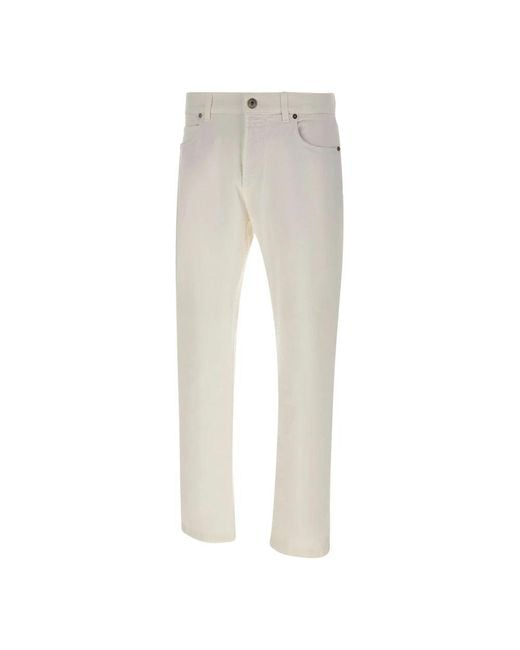 Eleventy Rechte Jeans in het Natural voor heren