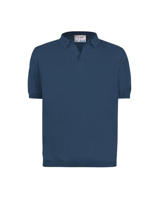 Polo Shirts Mc2 Saint Barth de hombre de color Blue