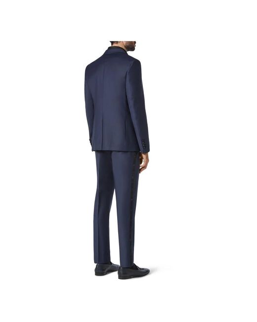 Billionaire Jassen ,Blauw ,Wol Super Slim Fit Blazer in het Blue voor heren
