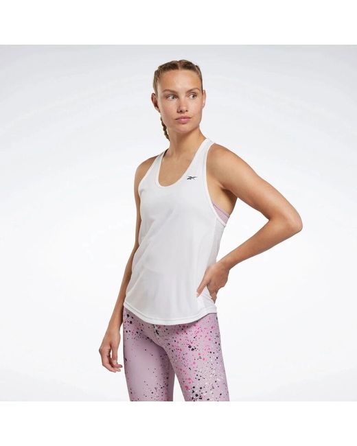 Sleeveless Tops di Reebok in White