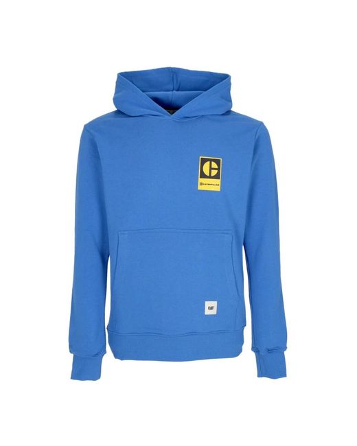 Hoodies Caterpillar de hombre de color Blue