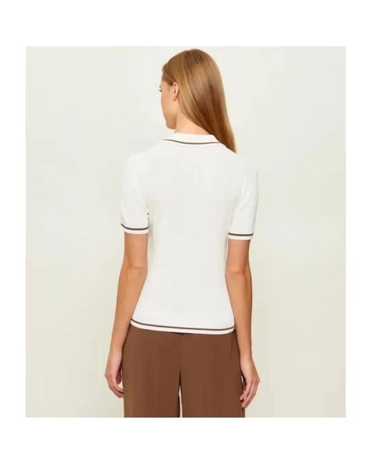 ARMANI EXCHANGE Polo Van Technische Stof in het White