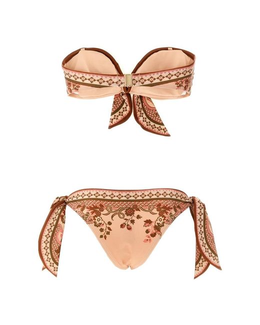Bikinis Zimmermann de color Brown