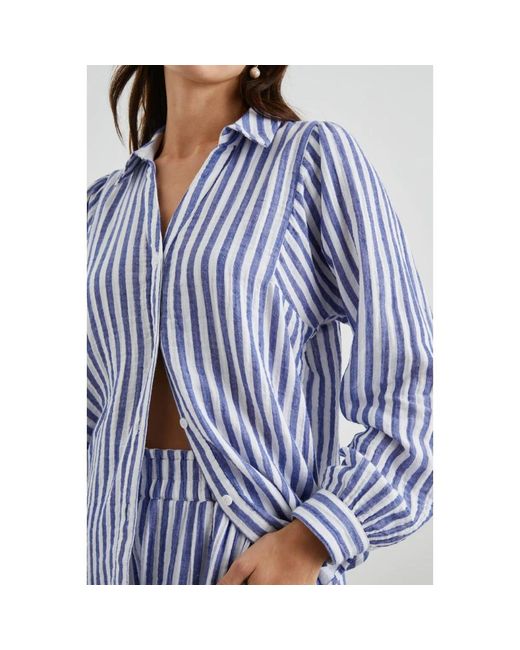 Rails Blue Bluse lo