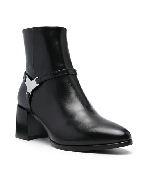 Calvin Klein Black Heeled Boots