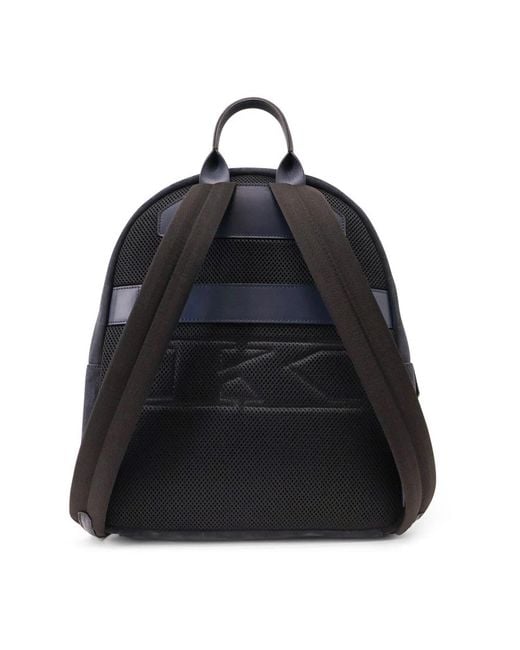 Kiton Ciro Paone Wildleder Rucksack in Blue für Herren
