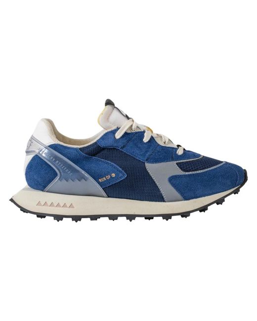 RUN OF Moderne blaue sneakers in Blue für Herren