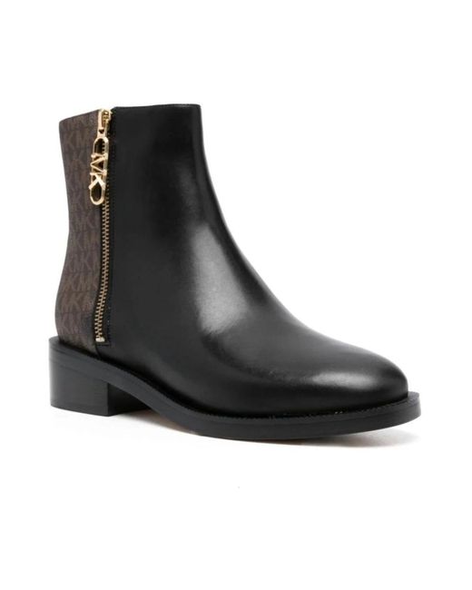Michael Kors Black Elegante lederstiefel