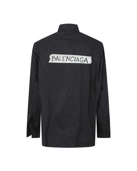 Balenciaga Black Light Jackets for men