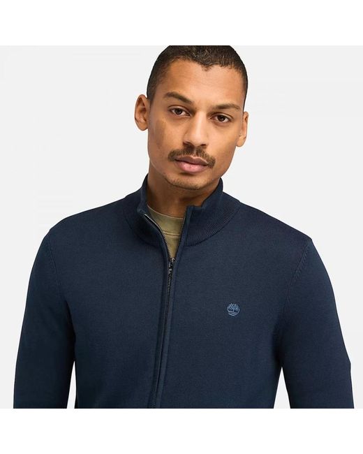 Timberland Zip-Through in het Blue voor heren