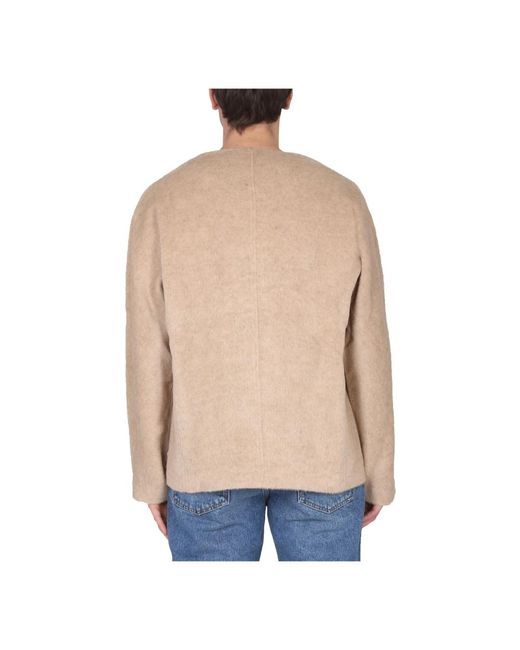Séfr Natural V-Neck Knitwear for men