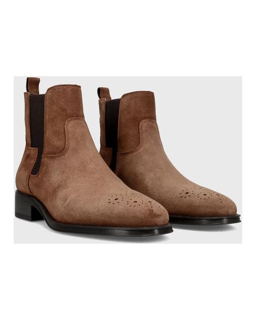 Alpe Brown Chelsea Boots