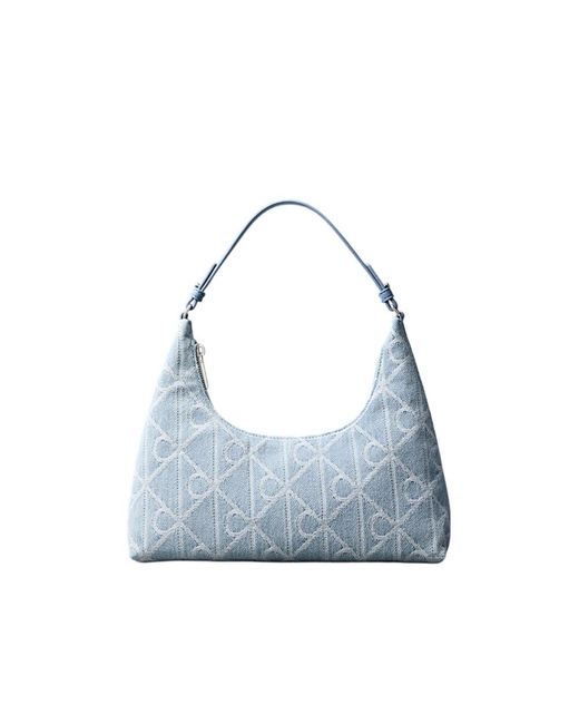 Calvin Klein Blue Shoulder Bags