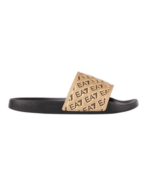 Sliders di EA7 in Brown da Uomo
