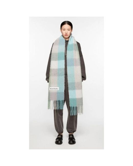 Winter Scarves di Acne in Blue