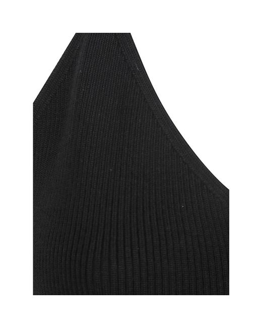 Jil Sander Mouwloze Jurk in het Black