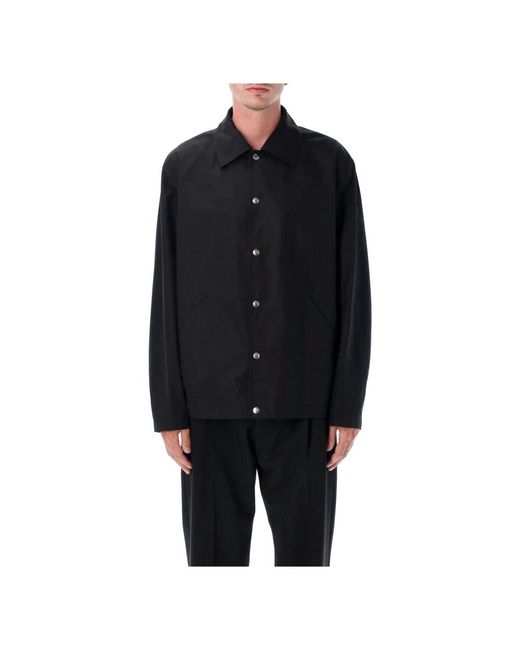 Light Jackets Jil Sander pour homme en coloris Black
