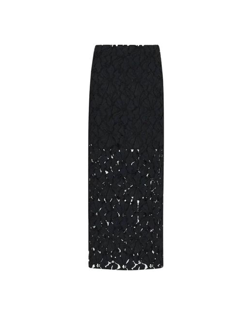 Maxi Skirts Marella de color Black