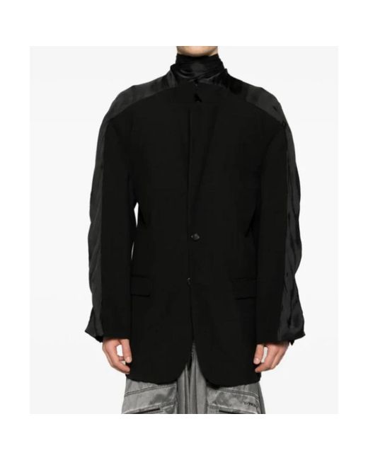 Y. Project Scarf Blazer in het Black