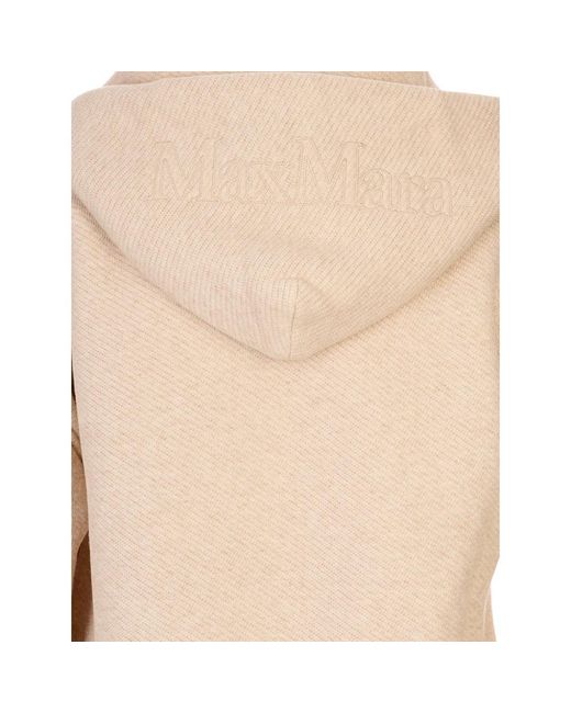 Max Mara Natural Hoodies