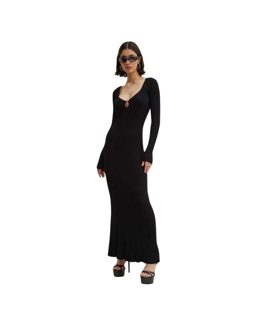 Moschino Maxi Jurken in het Black
