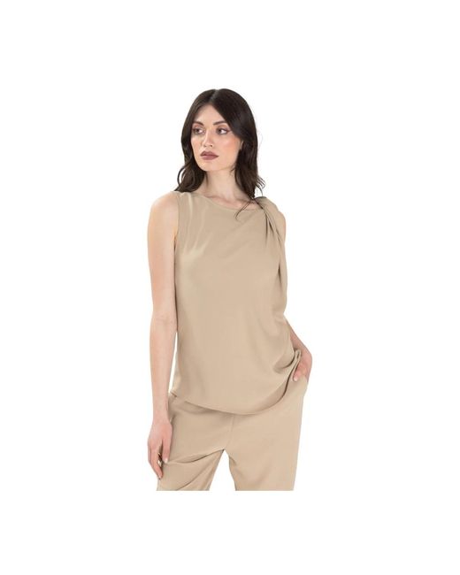 P.A.R.O.S.H. Cady Top in het Natural