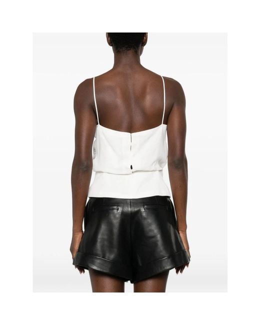 IRO White Sleeveless Tops