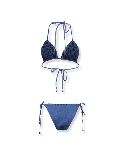 Bikinis Zimmermann en coloris Blue