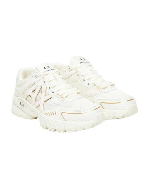 ARMANI EXCHANGE White Sneakers