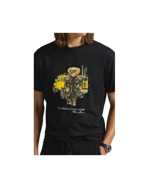 Ralph Lauren T-Shirts in het Black voor heren