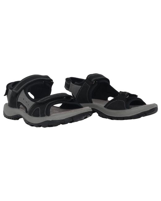Flat Sandals di Rohde in Black