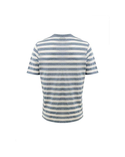 Gran Sasso Blue T-Shirts for men