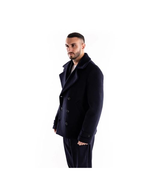 Double-Breasted Coats Saucony pour homme en coloris Black
