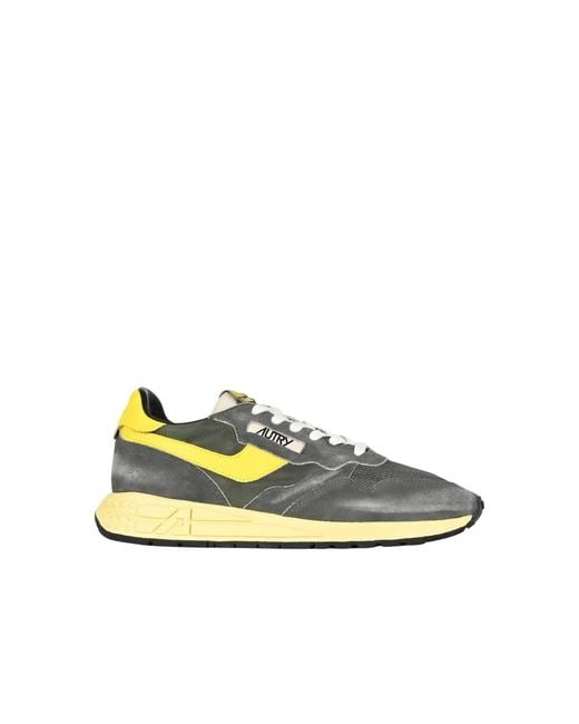 Autry Yellow Sneakers for men