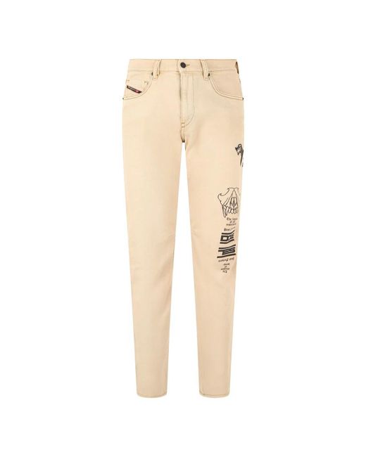 DIESEL Natural Slim-Fit Jeans for men