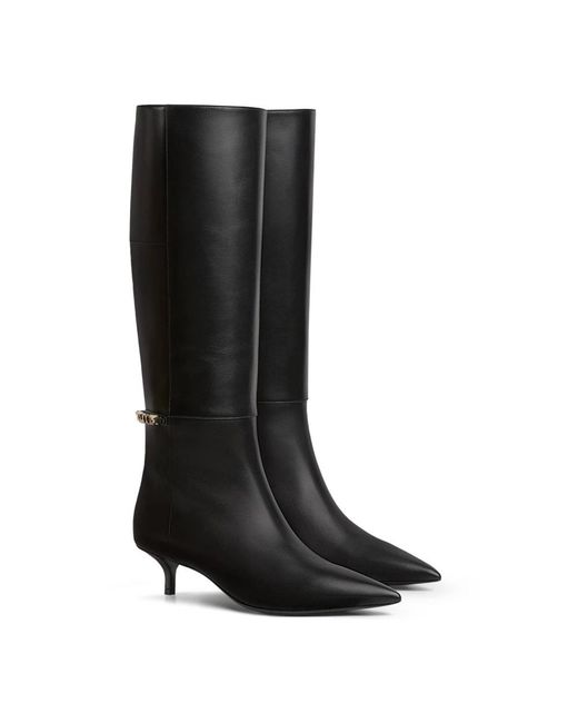 Gucci Black Heeled Boots