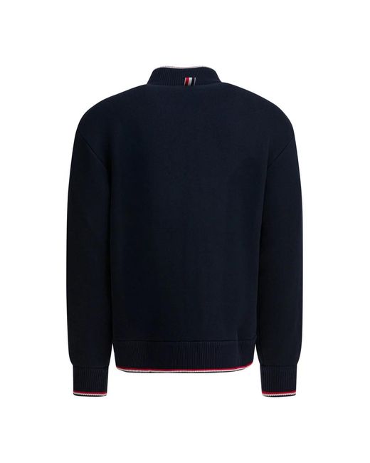 Thom Browne Blue Zip-Throughs for men