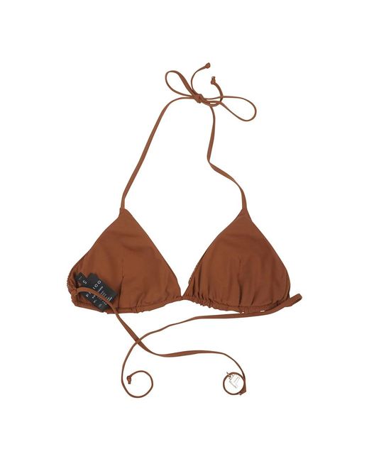 Fisico Brown Braune bademode accessoires ss24