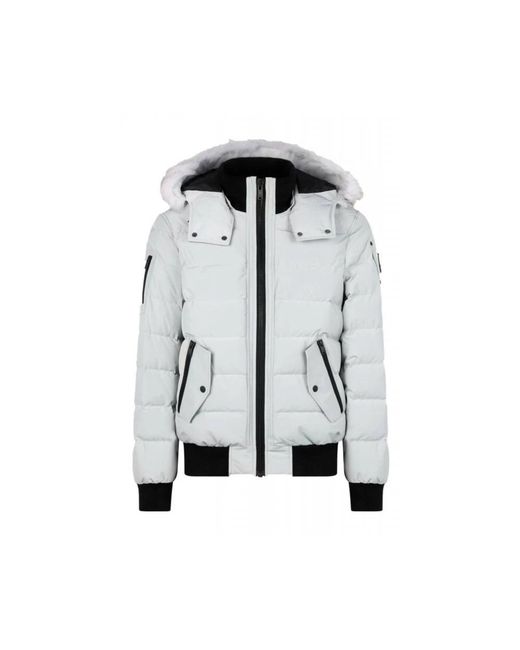 Bomber Jackets Moose Knuckles de hombre de color Gray