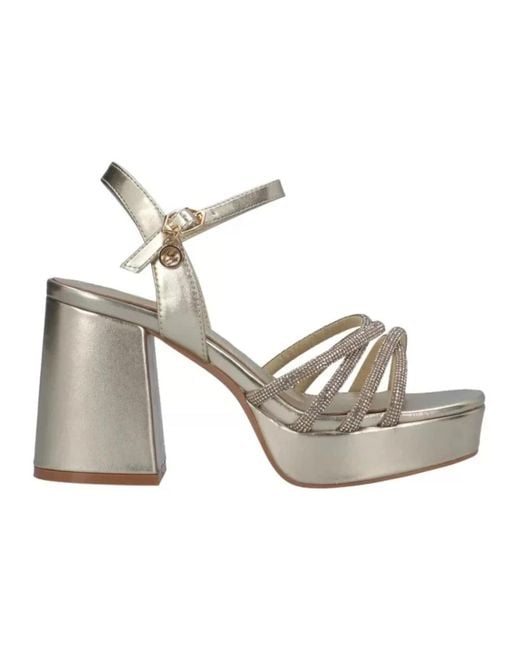 High Heel Sandals di Gattinoni in White