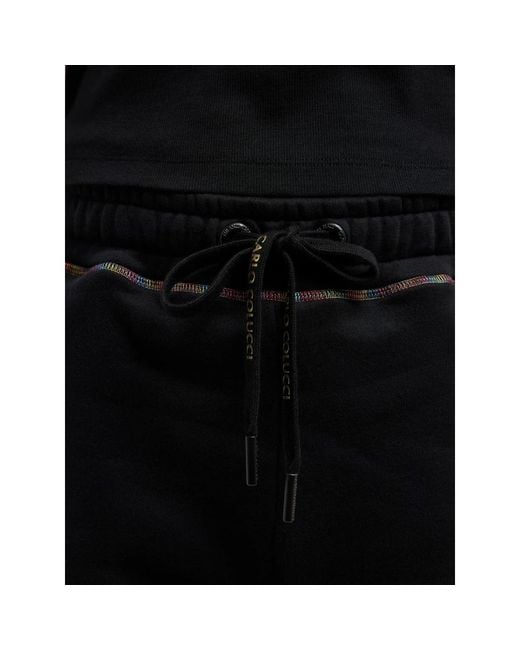 carlo colucci Black Sweatpants