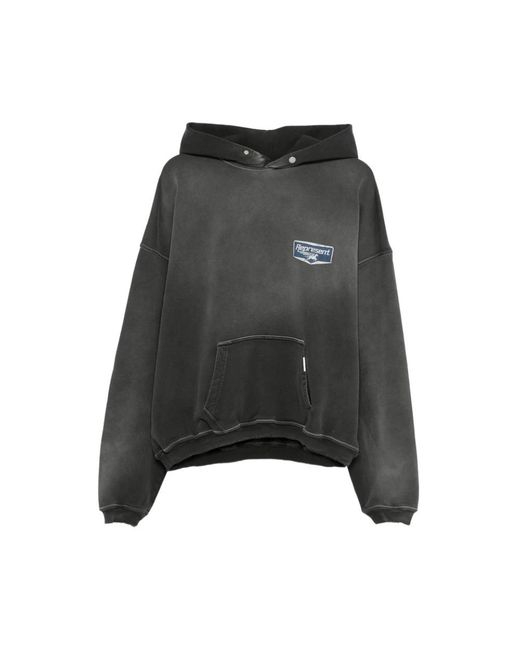 Represent Hoodie in het Black voor heren