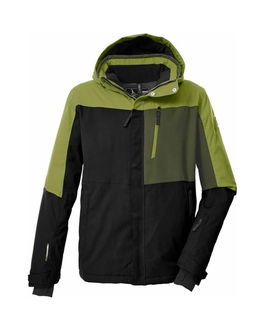 Killtec Ski/Outdoor Jas in het Green voor heren