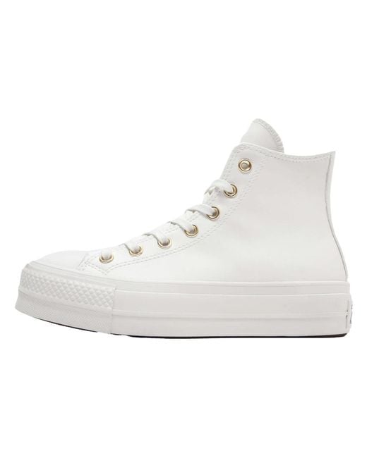 Converse Chuck Taylor All Star Lift Sneakers in het White
