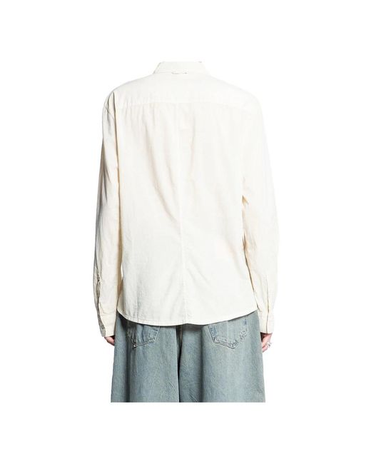James Perse Baumwolle klassisches hemd in White für Herren