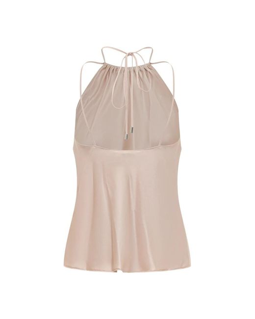 Pinko Pink Sleeveless Tops
