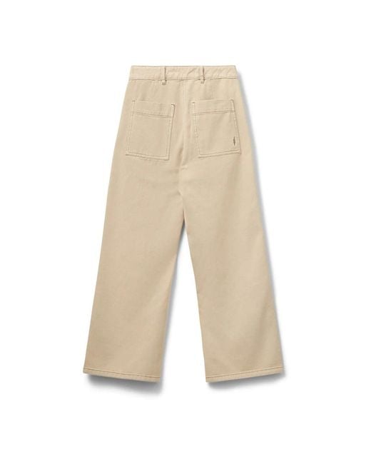 Sofie Schnoor Natural Cropped Trousers