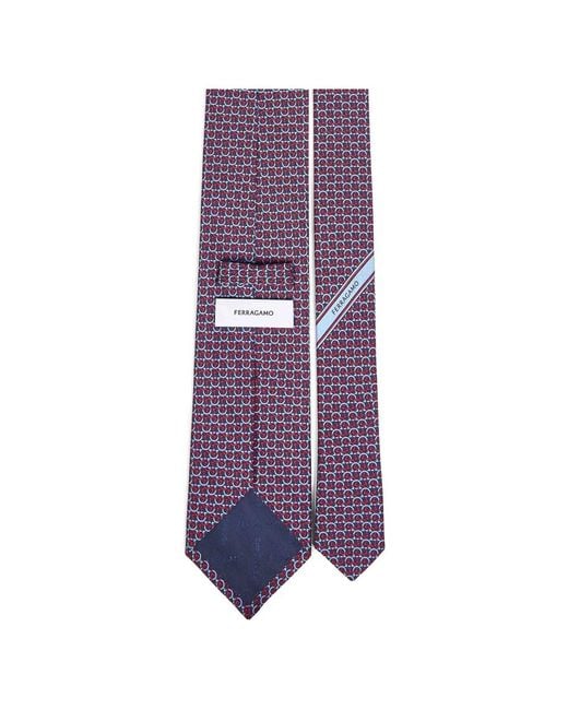 Ferragamo Purple Ties for men