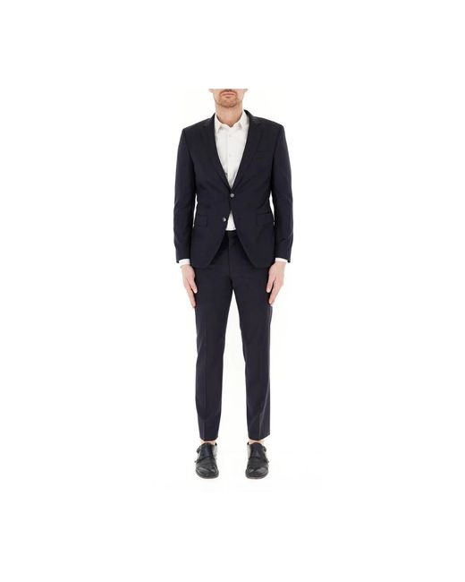 HUGO Kostuums ,Blauw ,Wol Blauw Elegant Herenpak in het Blue voor heren